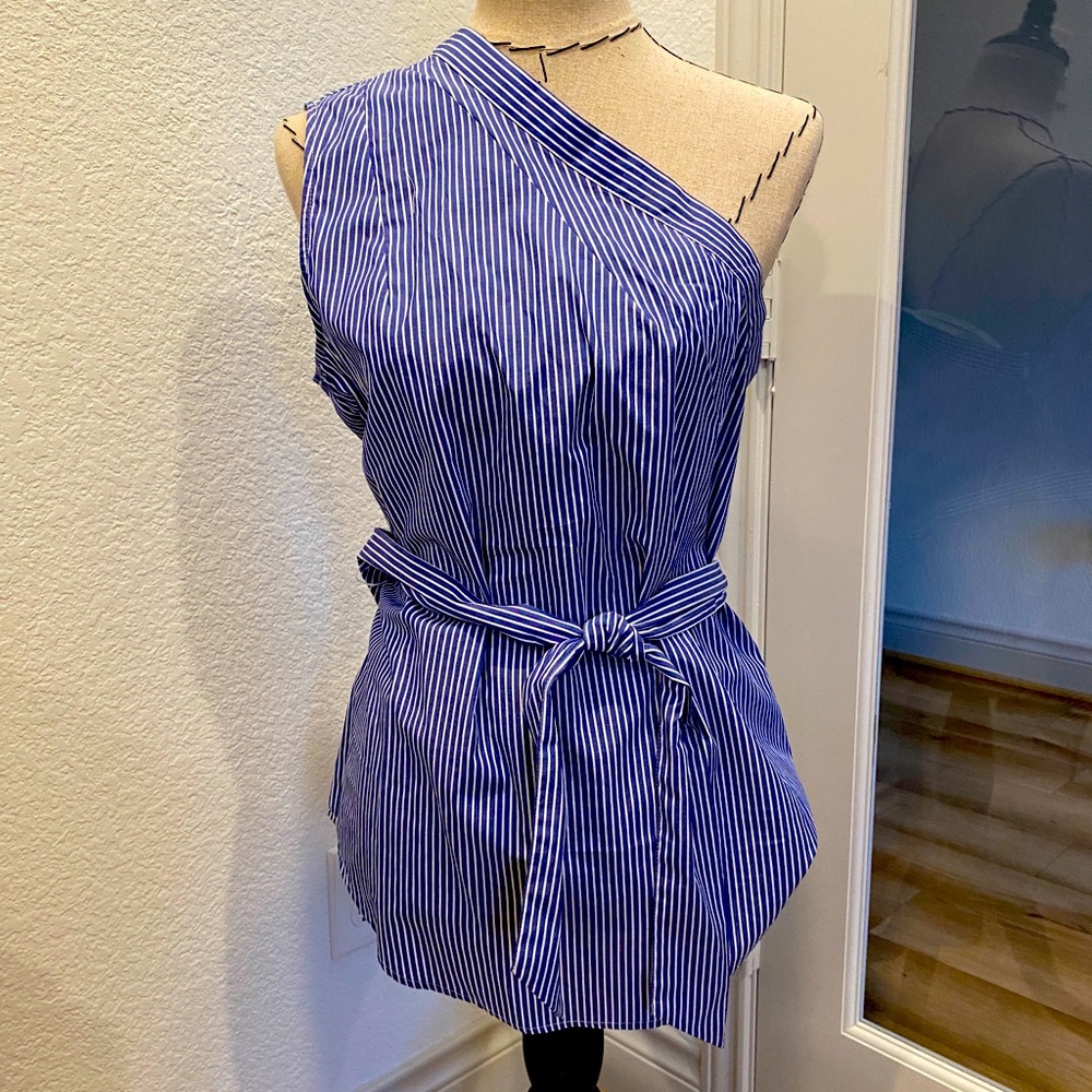 Banana Republic One Shoulder Blouse